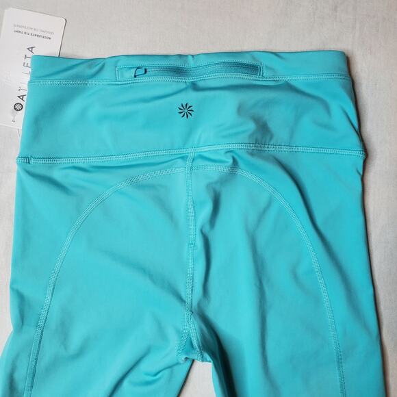 Athleta Women's Size SP NWT Accelerate 7/8 Tight Teal 566727 - Picture 6 of 10